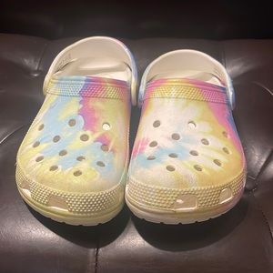 Rainbow Crocs